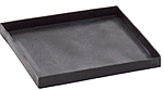 Поддон MERRYCHEF 140x140х13 мм e2s чёрный, 32Z4089