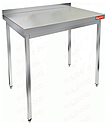 Стол производственный пристенный с бортом без полки HICOLD НСО-8/6Б