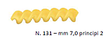 Матрица для приготовления пасты KMP FUSILLI N. 131 – 7,0 мм