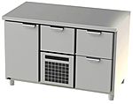 Стол холодильный для хранения продуктов АЛТЭК ШЕФ TC GH 1-CBR-2