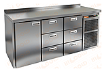 Стол холодильный HICOLD GN 133 BR2 TN