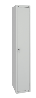 Шкаф гардеробный  МЕТАЛСИТИ ШР-11, собранный, цвет дверей серый (RAL7035) + полка ШР-300