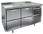 Стол морозильный HICOLD GN 22/BT без столешницы