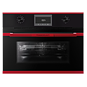 Шкаф духовой с микроволнами KUPPERSBUSCH CBM 6330.0 S8, черное стекло, Hot Chili