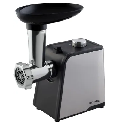Мясорубка электрическая Hyundai HY-MG2214, серебристый / черный