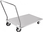 Тележка грузовая ABAT ТГ-7-2 1200х700 мм, вся нерж., 210000801235