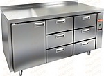 Стол холодильный HICOLD GN 133/TN P без агрегата