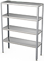 Стеллаж ATESY СТК-С-1200.500.1800-02 (СТК-1200/500/1800), 310484