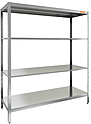 Стеллаж нержавеющий кухонный HICOLD НСК-15/7