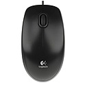 Мышь проводная Logitech B100 черная, 910-003357, 351951