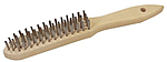 Щетка для печи TELLIER 28 см. 14*3,2 см. с металлической щетиной h=3 см., деревянная, NBR01