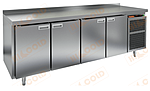 Стол холодильно-морозильный HICOLD GN 111/TN-1/BT