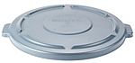 Крышка для контейнера BRUTE FG2620 76 литров RUBBERMAID серая, FG261960GRAY