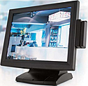 POS-терминал POS 335 сенсорный FLYTECH (15"; 1024х768; C56, Intel D2550, 1.86G, 1Gb, 320Gb, MSR 1,2,3) черный; fanless; (без ОС)
