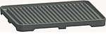 Поверхность-гриль на 2 конфорки BARTSCHER чугунная, рифлёная, 285080