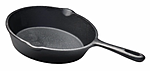 Сковорода LUXSTAHL d=265/43 с ручкой чугун [НЕ72], кт1493