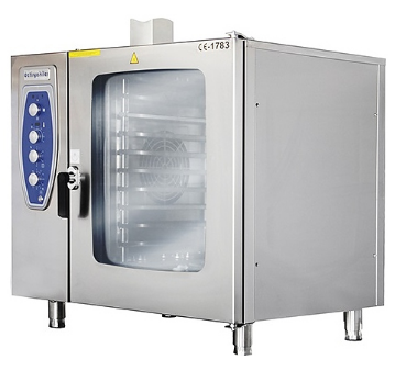 <b>Печь конвекционная</b> OZTI OKFG 101, на 10 гастроемкостей GN 1/1, газ.