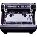 Кофемашина-полуавтомат NUOVA SIMONELLI Appia Life Compact 2Gr S 220V 2 группы, бойлер 7.5л, черная, экономайзер, 167633