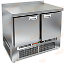 Стол морозильный HICOLD GNE 11/BT + задняя стенка из нержавеющей стали