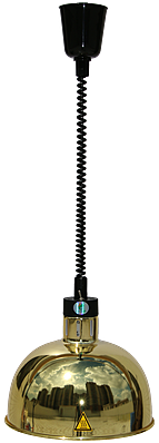 Лампа инфракрасная HURAKAN HKN-DL750 латунь