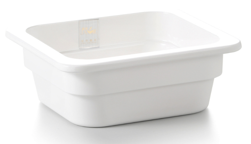 <b>Гастроемкость</b> PROFF CUISINE 1/6-h6.5см 17.4*15.9*6.4 P.L. меламиновая белая