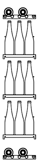 Набор полок GEMM K522/02, 60000510