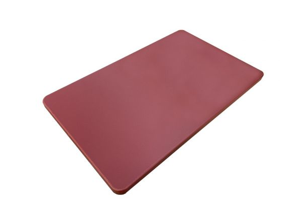 Доска разделочная пластиковая PROFF CUISINE 500*350*18 мм, красная 81249847