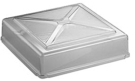 Крышка накладная для диспенсера B.PRO BLANCO прозрачная, из пластика, 296 815