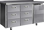 Стол холодильный ФИНИСТ СХС-700-0/6 (3С), 6 ящиков