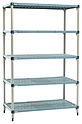 Стеллаж 5 полок METRO EUR Metromax Q 914x530х1880 мм, 5Q437G3