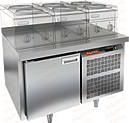 Стол холодильный под тепловое оборудование HICOLD GN 1/TN LT