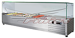Витрина настольная холодильная с прямоугольным стеклом ФИНИСТ Topping Box НХВсп-2,5