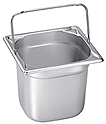 Гастроемкость B.PRO BLANCO GN-B 1/6-65 с U-образными ручками, 1 555 930