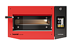 Печь для пиццы CUPPONE HOME HE400/1 TM + FR красный фасад + PN камень для неоп. пиццы + SPR подставка красная