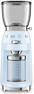 Кофемолка SMEG HOME CGF01PBEU, пастельный голубой