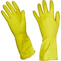 Перчатки латексные Luscan желтые (размер 10, XL)