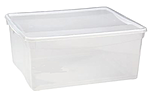 Ящик универсальный RESTOLA 400х335х170 мм "кристалл" 18 л (бесцветный), 431249301