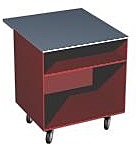 Прилавок для кассы односторонний METOS, 4308908