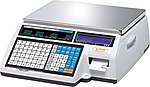 Весы торговые с печатью этикеток CAS CL5000J-6IB TCP-IP