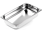 <b>Гастроемкость</b> нерж. сталь ТАРА.РУ 1/1, 530x325х65 metall