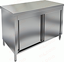 Стол нержавеющий центральный купе HICOLD НСЗК-16/6