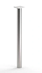 Опора металлическая Riva (хром, 60х60х710 мм)