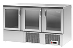 Стол холодильный со стеклянными дверьми POLAIR TDi3GN-G без борта