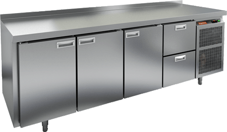 Стол холодильный HICOLD GN 1112/TN + колеса