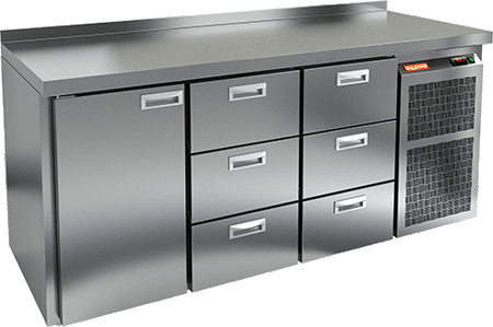 Стол холодильный HICOLD GN 133 BR2 TN O