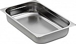 <b>Гастроемкость</b> из нержавеющей стали HURAKAN GN 2/1-100