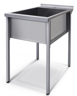 Ванна моечная разборная на крашеном профиле серия СУПЕР ЭКОНОМ АЛТЭК ВМКРЭ1 5/5-Р(430)