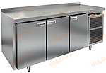Стол охлаждаемый HICOLD GN 111/TN с гранитной столешницей, с бортом сзади