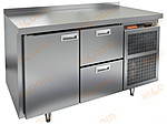 <b>Стол холодильный</b> HICOLD SN 12/TN увеличенная столешница 700 мм (+100 мм)