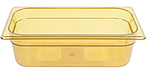 Гастроемкость для горячих продуктов RUBBERMAID GN 1/3 -100 325х176х100 поликарбонат,  янтарная, FG217P00AMBR